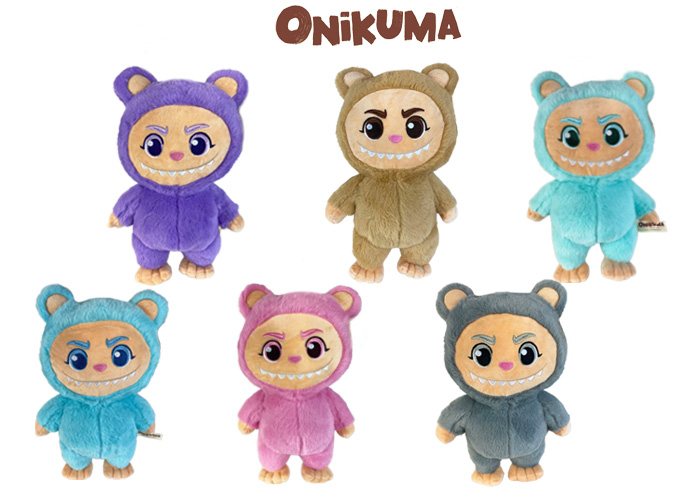 (Mis 8,5) ONIKUMA Peluche In piedi 90 cm (con viso ricamato) c/hangtag…x2